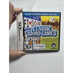 Classic Word Games - Nintendo DS Used